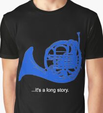 A Long Story Graphic T-Shirt