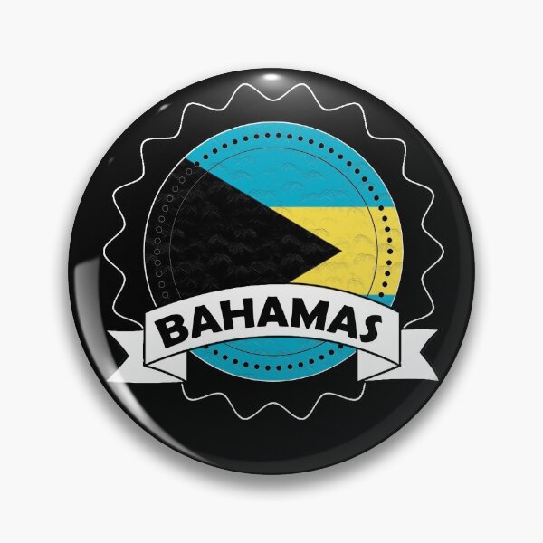 Item preview, Bahamas Emblem-Badge-Flag designed and sold by Gina-Driada.