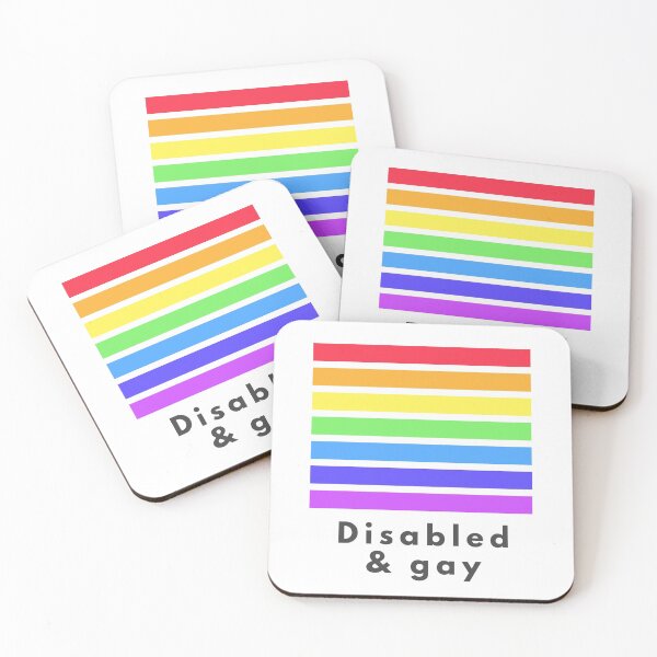 Item preview, Disabled and gay designed and sold by DisabiliTees.