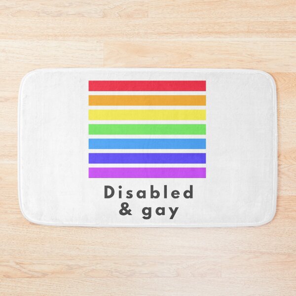 Item preview, Disabled and gay designed and sold by DisabiliTees.