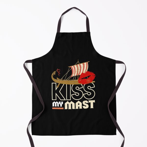 Item preview, Kiss My Mast Boat Ship Captain Sailing designed and sold by MooonTees.
