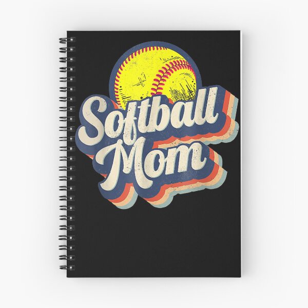 Item preview, Retro Softball Mom Funny Vintage Softball Mom Mothers designed and sold by StefanGartr.