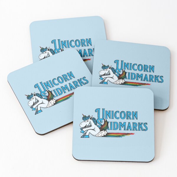 Item preview, Unicorn Skidmarks Rainbow (Blue) designed and sold by DKdesigns27.
