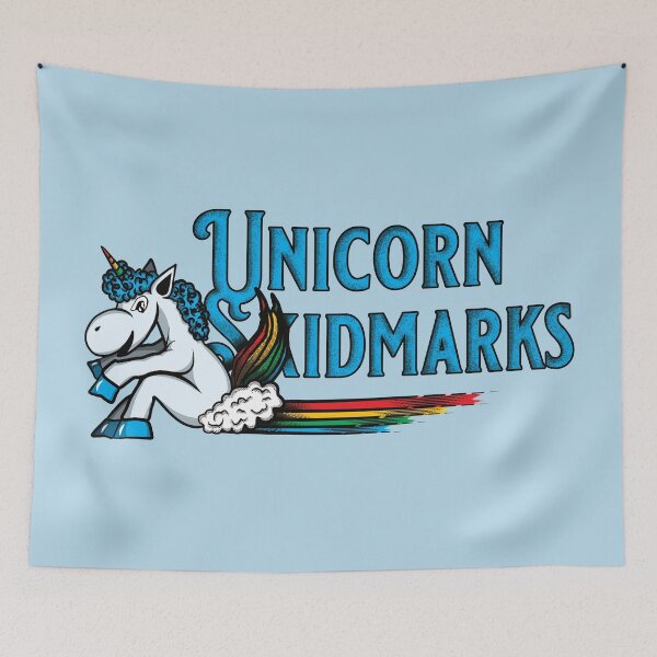 Item preview, Unicorn Skidmarks Rainbow (Blue) designed and sold by DKdesigns27.