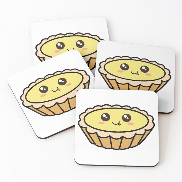 Item preview, Cute and Silly Egg Tart designed and sold by happyhappybites.