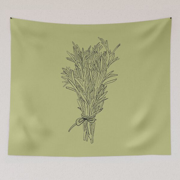 Item preview, Wise Rosemary Green Bunch designed and sold by ‧͙⁺˚*･༓☾ Moon Saikia ☽༓･*˚⁺‧͙.