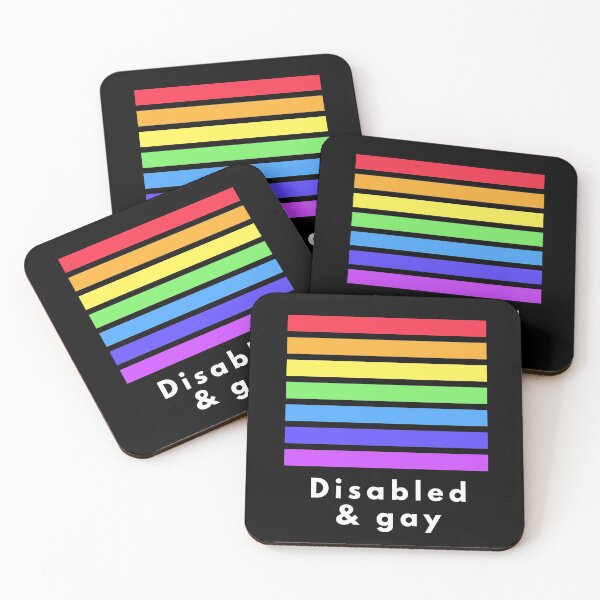 Item preview, Disabled and gay designed and sold by DisabiliTees.