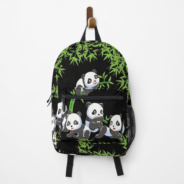 Item preview, Playful Panda Family in Bamboo - Cute Kawaii Jungle Forest Art designed and sold by Art-PraveenRai.