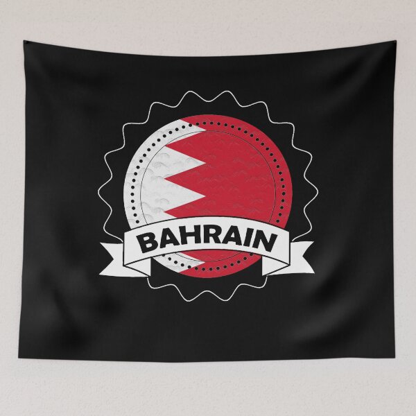 Item preview, Bahrain Emblem-Badge-Flag designed and sold by Gina-Driada.