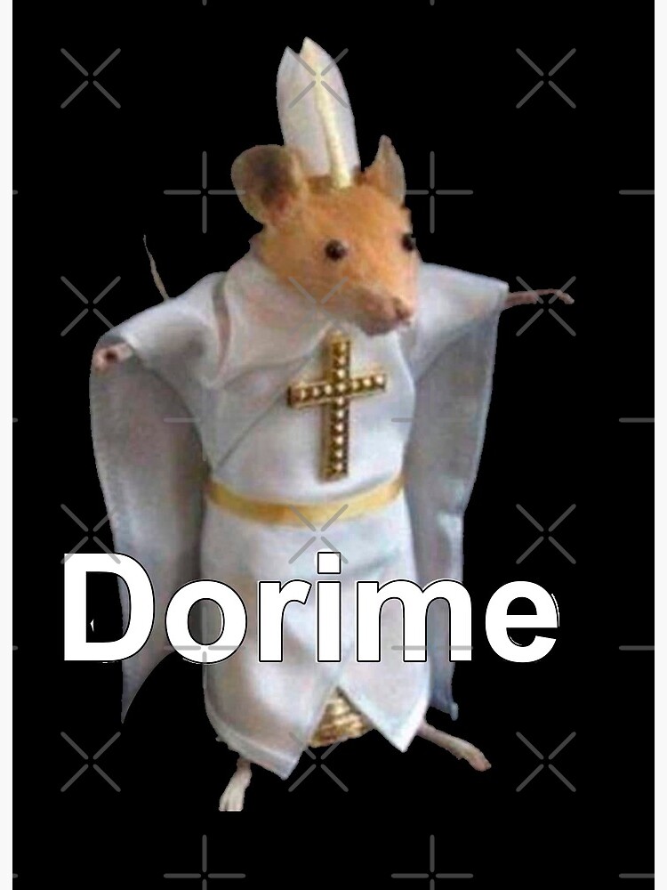 Dorime Rat Rato Dorime Ameno Meme Art Board Print By Dogstylestudio Redbubble