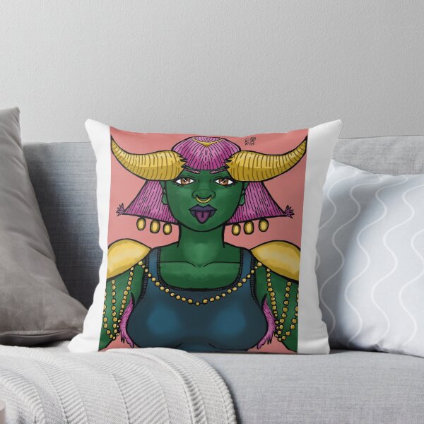 Item preview, Orc Hair and Glam Girl designed and sold by LizBackusArt.