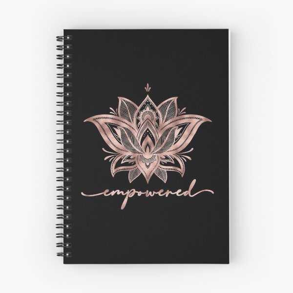 Item preview, Empowered with Lotus Mandala (Rose Gold) designed and sold by squishyrainbow.