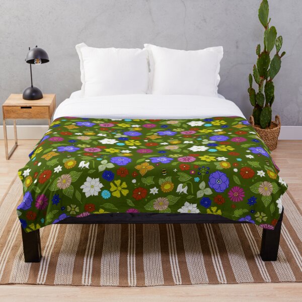 Item preview, Spring Flower Pattern LARGE designed and sold by Pentanglement.
