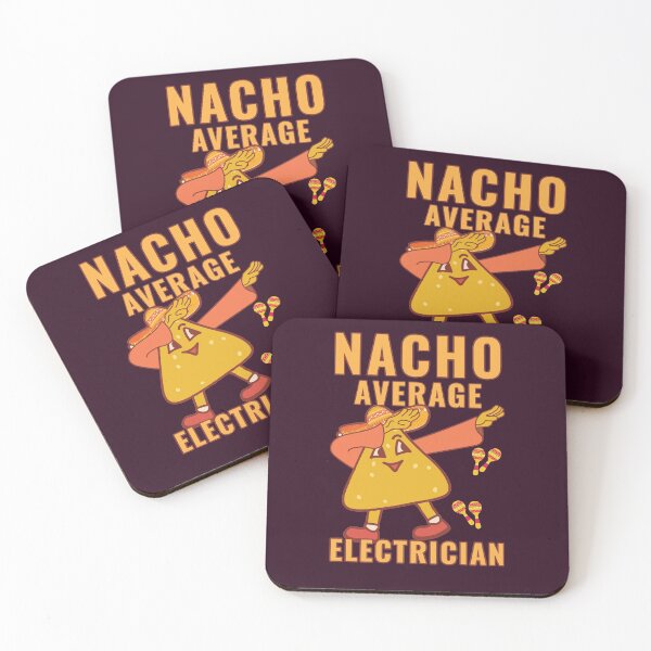 Item preview, Nacho average Electrician designed and sold by Feline Rockstars.