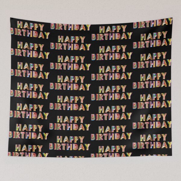 Item preview, Happy Birthday Graphic designed and sold by Bimsbums.