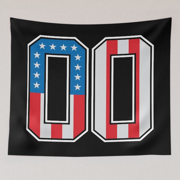 Item preview, Vintage Number 0 American Classy Number zero United States Flag designed and sold by Urosek.