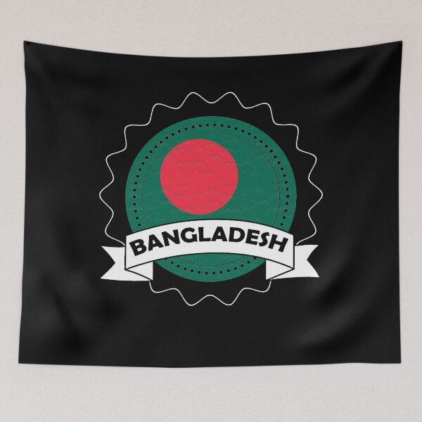 Item preview, Bangladesh Emblem-Badge-Flag designed and sold by Gina-Driada.