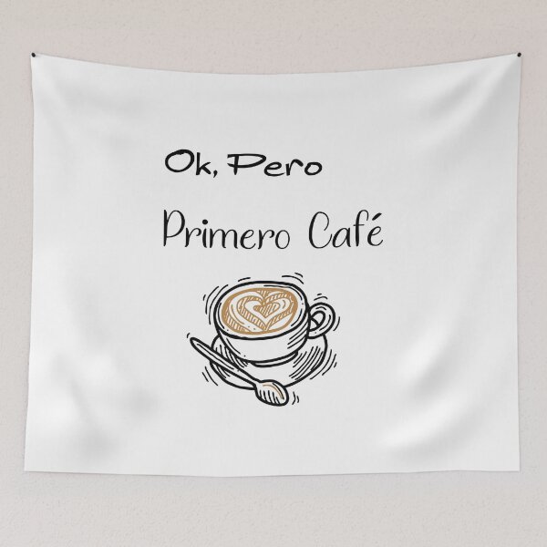 Item preview, Vale, Pero Primero Café designed and sold by M.Z BetterLife™.