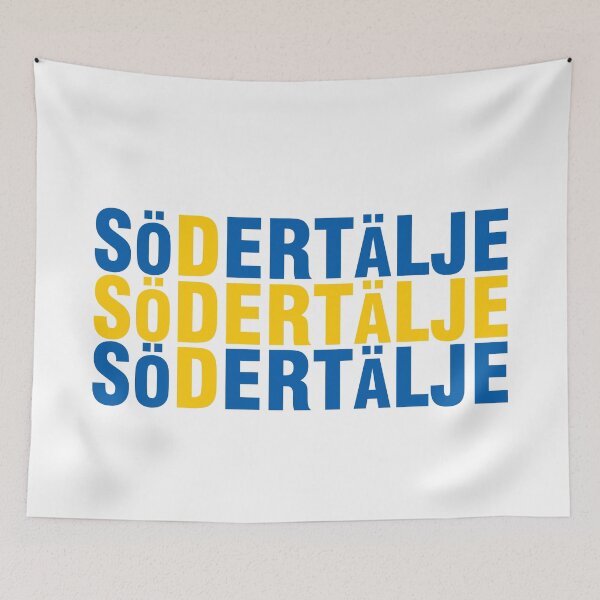 Artikelvorschau, Södertälje City Sverige Flagga entworfen und verkauft von Urosek.