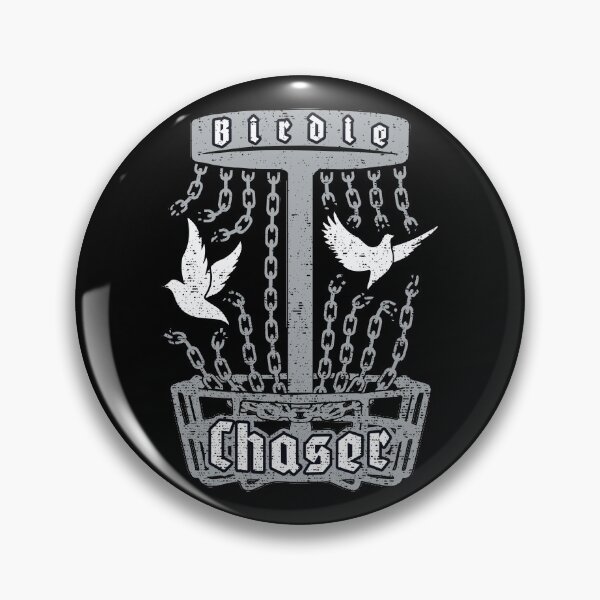 Item preview, Birdie Chaser Disc Golf Frolf Doves Breaking Basket Chains designed and sold by GrandeDuc.