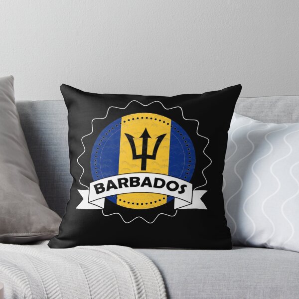 Item preview, Barbados Emblem-Badge-Flag designed and sold by Gina-Driada.