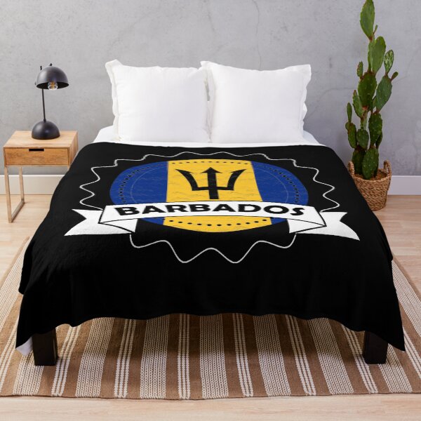Item preview, Emblema-Insignia-Bandera de Barbados designed and sold by Gina-Driada.