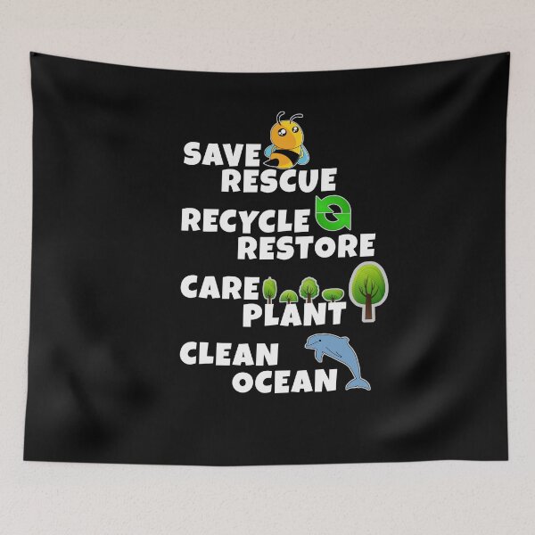 Item preview, Sustainability Environment Bees Save Climate Climate Change designed and sold by NoriTEEs.
