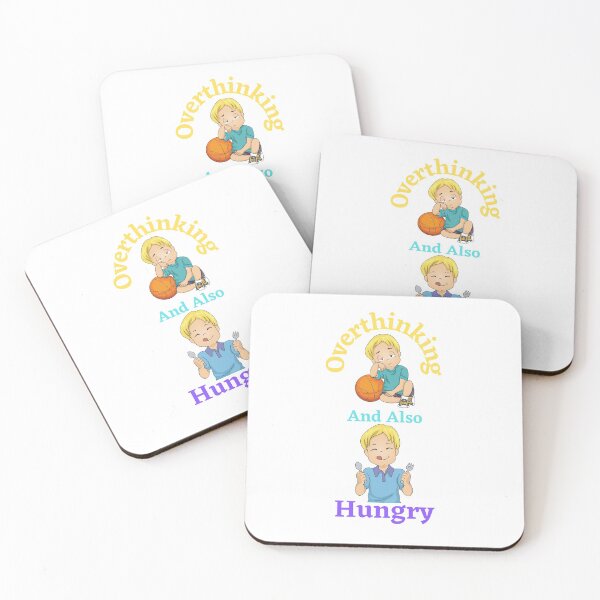 Item preview, Overthinking And Also Hungry designed and sold by Bend-The-Trendd.
