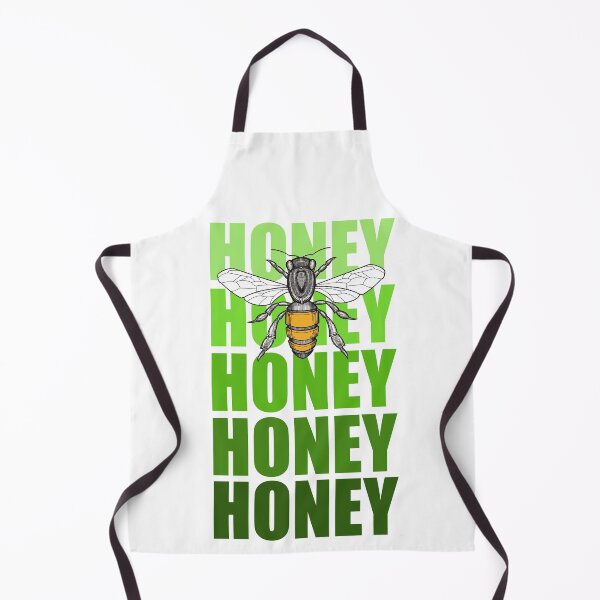 Item preview, wee free honey bee and green  honey honey lettering designed and sold by weilertsen.