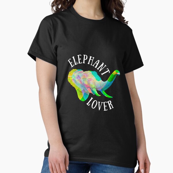 Item preview, Blue Yellow Elephant Lover Shirt Cute Shirt Funny Shirt Animal Shirt Nature Shirt Africa Shirt Inspirational Shirt Sarcastic Shirt Pet Lover Shirt Birthday Gift  designed and sold by EpsilonEridani.