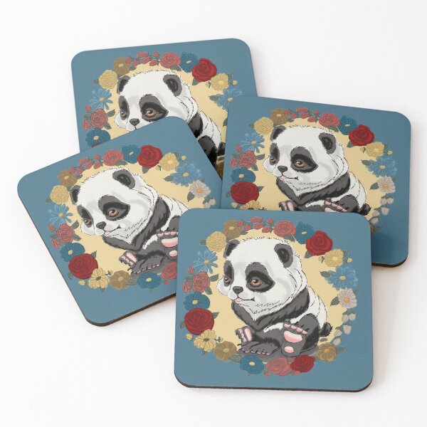 Item preview, Panda Flowers designed and sold by sandradamenart.