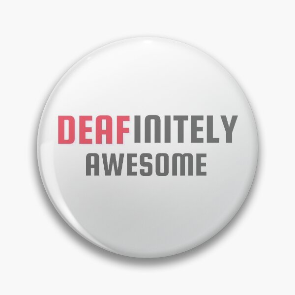 Item preview, Deafinitely awesome designed and sold by LaughingAngels.
