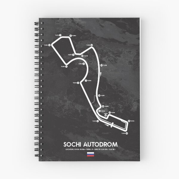 Item preview, Sochi Autodrom Grand Prix designed and sold by Tracksters.