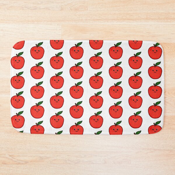 Item preview, Happy And Adorable Red Apple, Cute Fruit designed and sold by Barolina.