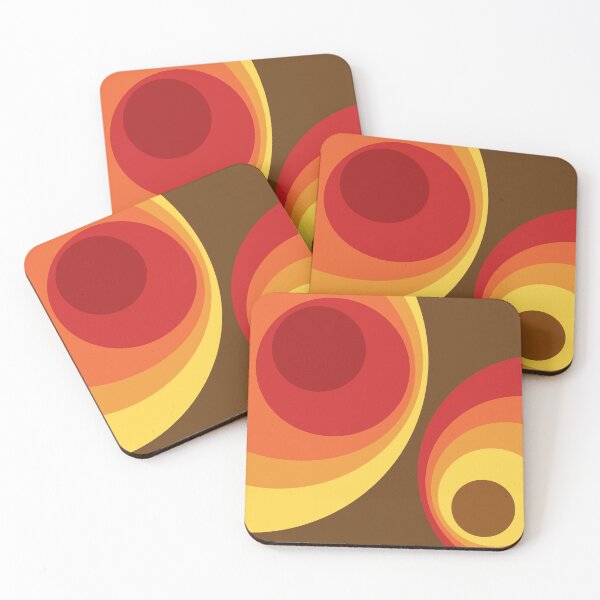 Item preview, Colorful retro circles design designed and sold by BattaAnastasia.