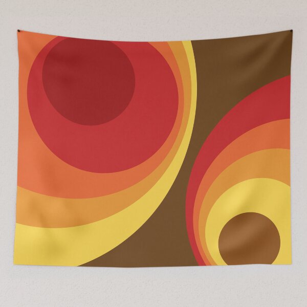 Item preview, Colorful retro circles design designed and sold by BattaAnastasia.