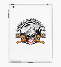 Baker Lady Skull: Let the good times roll! iPad-Hülle & Klebefolie