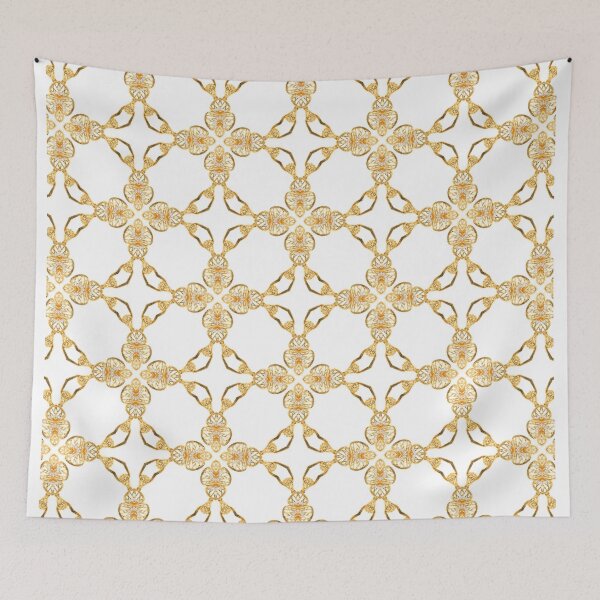 Item preview, four leafed gold net designed and sold by ritusdesigns.