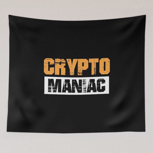 Item preview, Crypto Maniac designed and sold by ShaykhUmer.