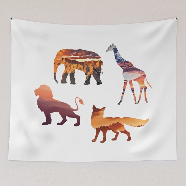 Item preview, Sunset Wildlife Animals Pack designed and sold by Snilfen.