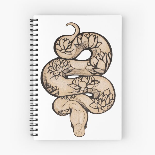 Item preview, Snake of the lilies designed and sold by strawberysnakes.