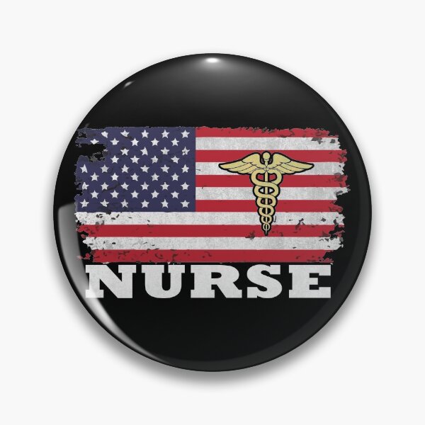 Item preview, US FLAG NURSE Vectorohlic Classic designed and sold by vectorohlic.