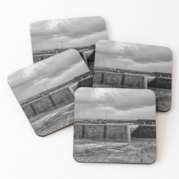Item preview, Mousehole Harbour South Cornwall Monochrome designed and sold by VnGphoto.