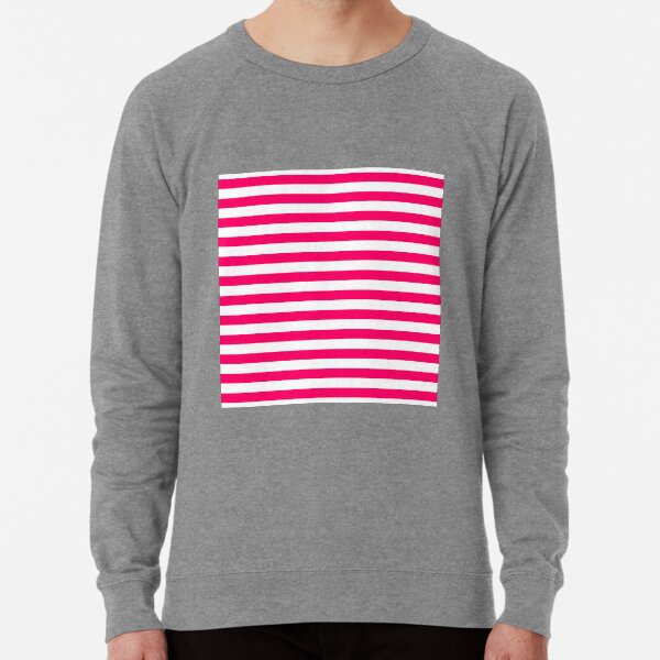 fluorescent pink sweatshirt