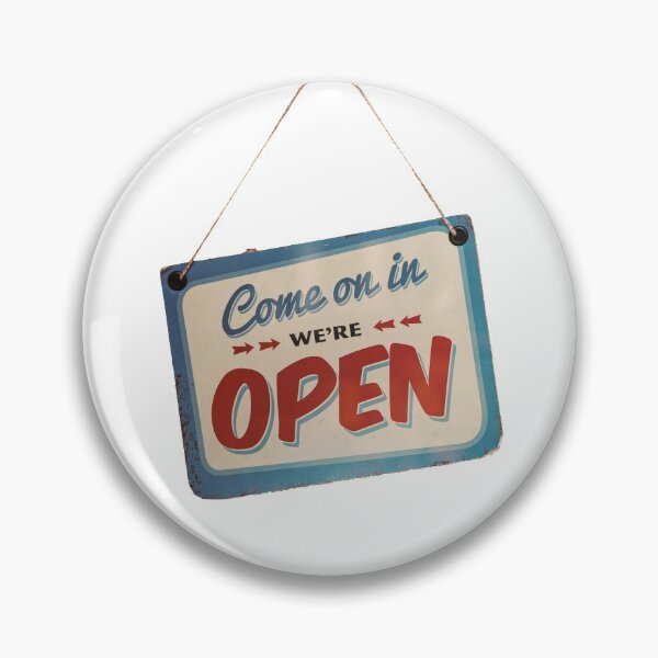 Item preview, Come on in! We're open designed and sold by BlueHut.