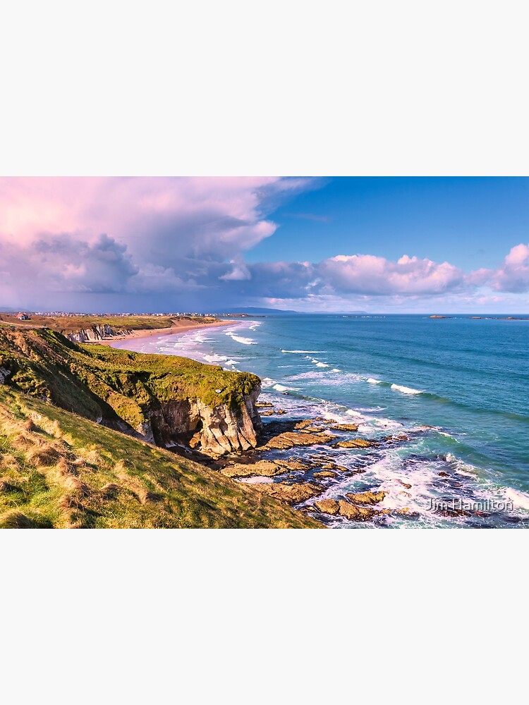 UK, Northern Ireland, White Rocks Bay and beach, along the Causeway Coast  Wall Art, Canvas Prints, Framed Prints, Wall Peels