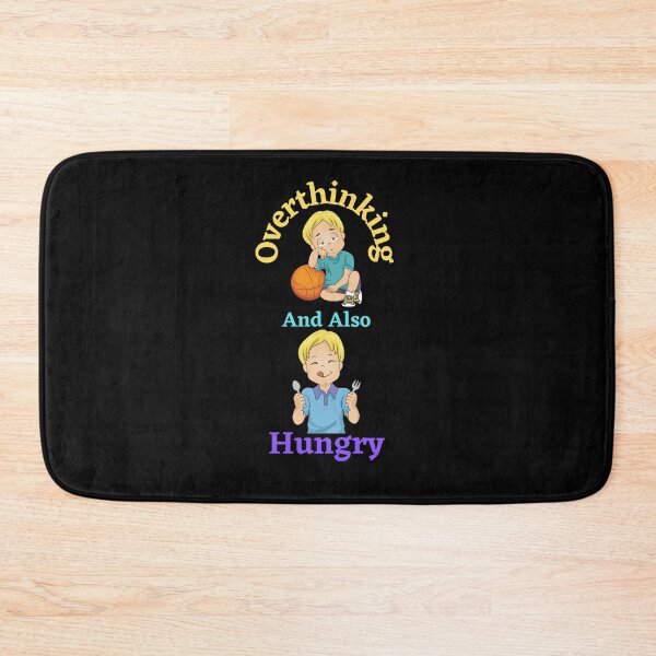 Item preview, Overthinking And Also Hungry designed and sold by Bend-The-Trendd.
