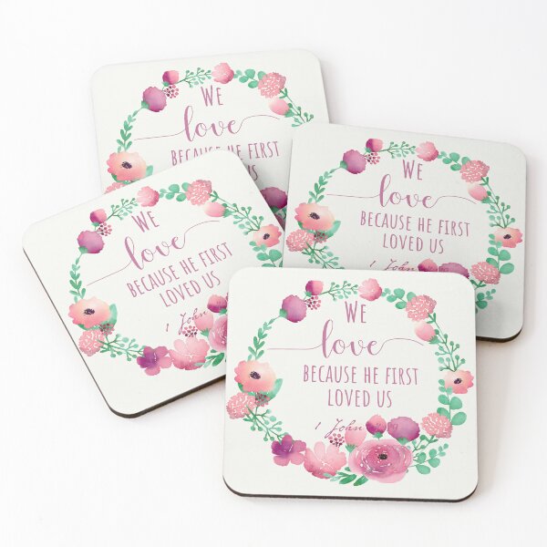 Item preview, Floral Background Bible Verses Christian Quotes designed and sold by della95.