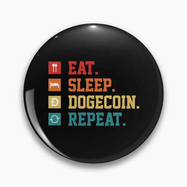 Item preview, Eat Sleep Dogecoin Repeat designed and sold by ShaykhUmer.