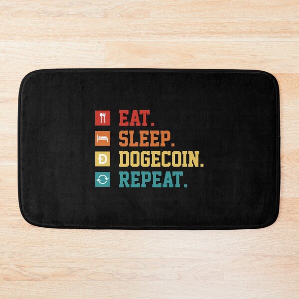 Item preview, Eat Sleep Dogecoin Repeat designed and sold by ShaykhUmer.